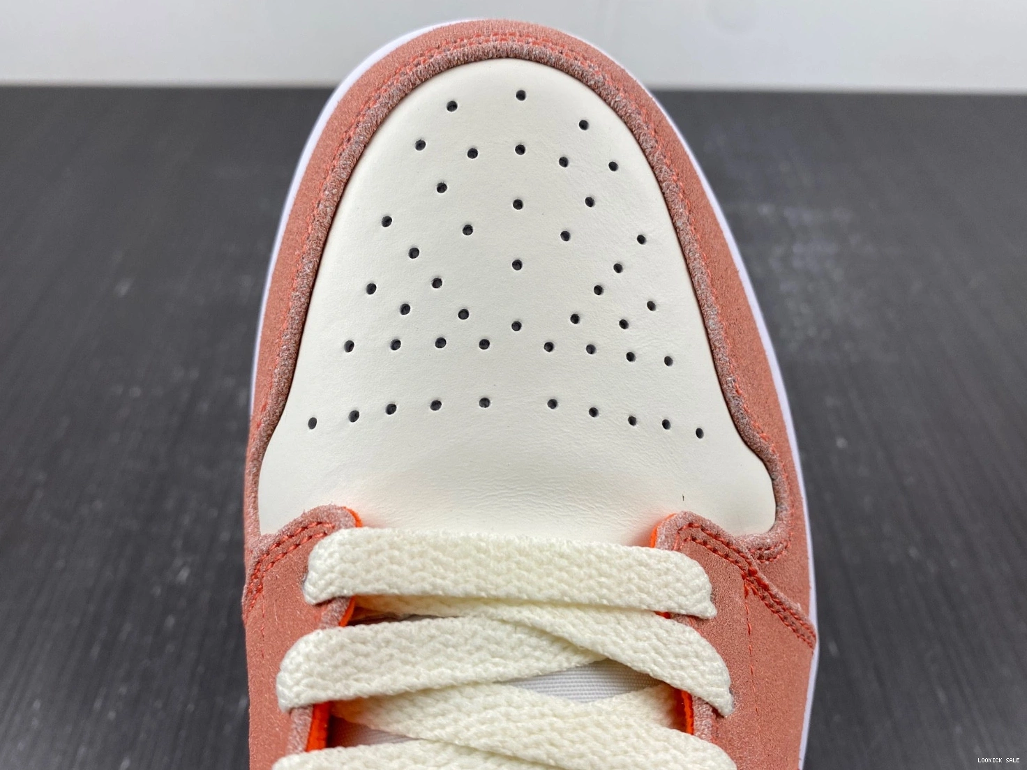 Rep DV1336-800 Mid 1 (GS) - Orange Jordan SE Suede 0519